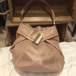 NWOT Kooba Gold Leather Bag